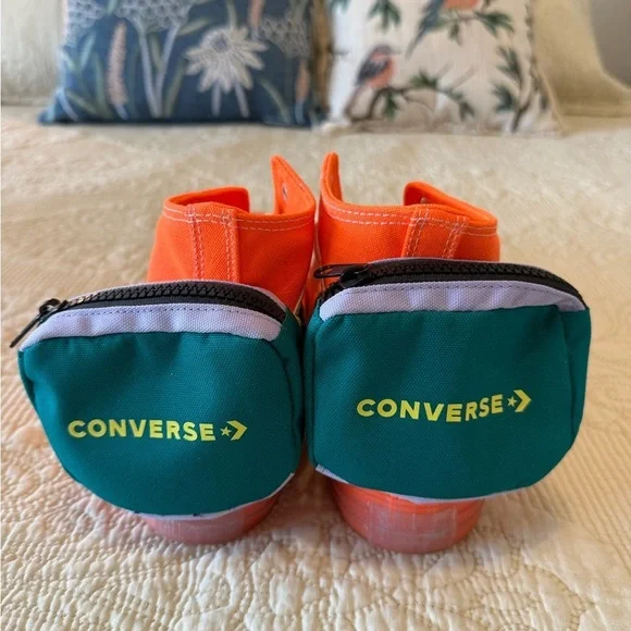 RARE - CONVERSE CHUCK TAYLOR ALL STAR NEON JELLY BUCKLE UP HIGH TOP - Men's 11 - Picture 6 of 6